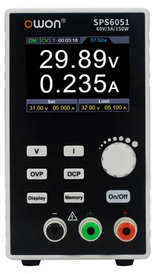 DC-Einkanal-Laborstromversorgung 0-60 V/0-8 A, 120 W, 2,8-Zoll-TFT-LCD