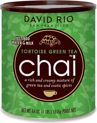 Produktbild von David Rio Tortoise Grüner Tee Chai 1814g Beutel