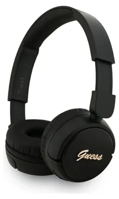 Produktbild von Guess Metall-Logo Skript In-Ear-Kopfhörer - Schwarz
