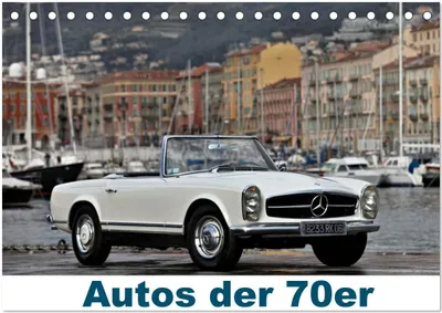 Produktbild von Autos der 70er (Tischkalender 2026 DIN A5 quer), CALVENDO Monatskalender