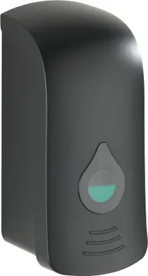 Obrázok produktu pre WENKO Dávkovač dezinfekčného prostriedku Hygienické mydlo na stenu 740 ml RANERA Black