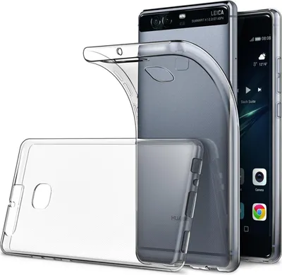 Produktbild von Schutzhülle für Huawei P9 Hülle Transparent Slim Cover Clear Case