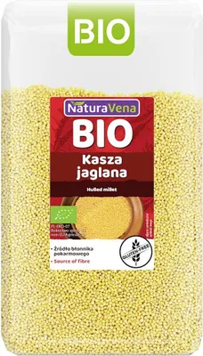 KASZA JAGLANA BEZGLUTENOWA BIO 1 kg - NATURAVENA