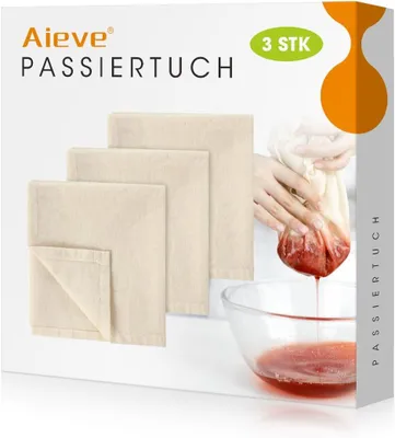 Immagine prodotto di Kaasdoek - Set di 3 - 50 x 50 cm - Cotone - Riutilizzabile