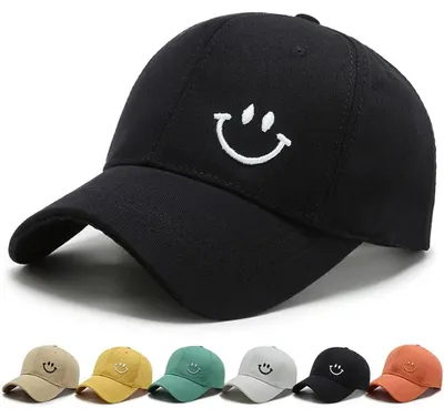 Produktbild von Uni-Baseballkappe – Verstellbare, schwarze Sportmütze aus Baumwolle