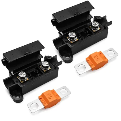 2er-Pack Midi-Sicherungshalter + 30 A Midi-Sicherungen