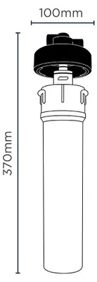 Ersatzfilterpatrone für Essential Trinkwassersystem, 6000 L
