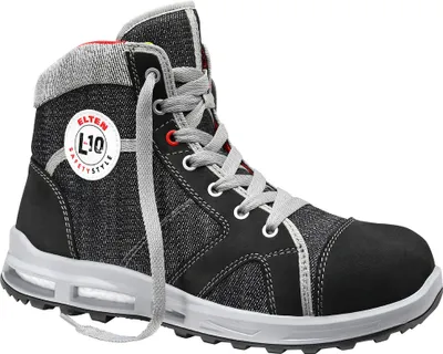 Zdjęcie produktu dla Buty ochronne ELTEN ESD Sensation XXT Mid, 40, czarny/szary 769720-40