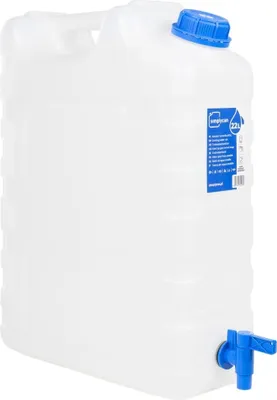 Zdjęcie produktu dla Zbiornik na wodę, z kranikiem, przezroczysty, 20 L, plastikowy