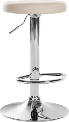 Produktbild von Barhocker Kunstleder - Stilvoller Hocker - Höhenverstellbar 60-81 cm