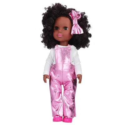 Produktbild von 14in Reborn Baby Dolls Africká čierna koža dievča bábika módne dieťa hračka darček