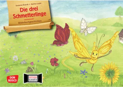 Produktbild von Die drei Schmetterlinge. Kamishibai Bildkartenset.