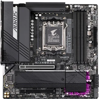 Zdjęcie produktu dla Płyta główna GIGABYTE B650M AORUS ELITE - Procesory AMD Ryzen 9000, 12+2+2 fazy VRM, do 8000 MHz DDR5, 1xPCIe 5.0 + 1xPCIe 4.0 M.2, 2.5GbE LAN, USB 3.2 Gen 2x2