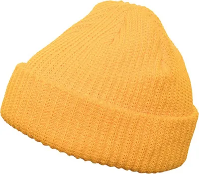 Obrázek produktu pro Pánská zimní čepice Urban Classics Rib Beanie gold - UNI