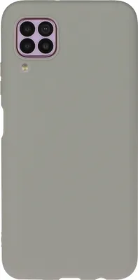 Produktbild von Mobigear Colors  Huawei P40 Lite Hülle Flexibles TPU Backcover - Grau