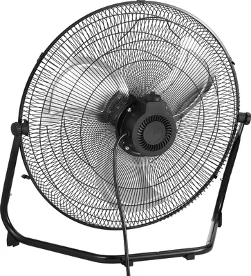 Obrázok produktu pre SucceBuy 2 ks 20-palcových podlahových ventilátorov, 3 rýchlosti, vysoká rýchlosť, 360° naklápacie priemyselné ventilátory