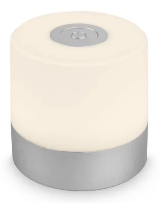 Obrázok produktu pre BRILONER LED dobíjacia stolná lampa, 7 cm, dotyková, USB-C, 2W, 150lm, matný chróm, 7461014