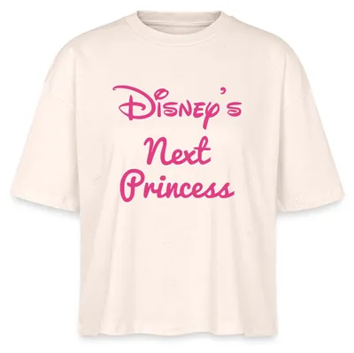 Produktbild von Disney Prinzessinen Disneys Next Princess Boxy Shirt Damen, XXL, Natur