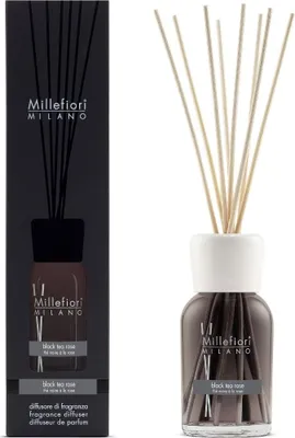 Produktbild von Millefiori Milano Reed Diffuser 250 ml - Black Tea Rose