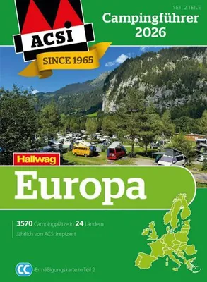 Produktbild von ACSI Campingführer Europa 2026