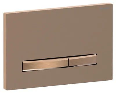 Immagine prodotto di Geberit Sigma50 plaques de déclenchement pour rinçage à 2 quantités, couleur métal or rouge, anguleux, 115.670.QB.2, 115.670.QB.2