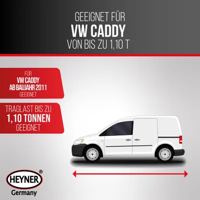 Produktbild von HEYNER® OEM Wagenheber Erstausrüsterqualität Scherenwagenheber VW Caddy - bis 1100 kg inkl. Tasche