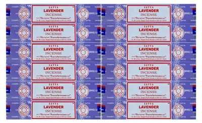 Räucherstäbchen Lavendel 15 g x 12 – 180 g, aromatisch
