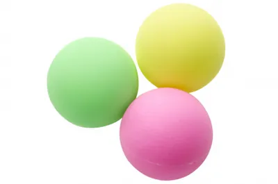 Image de Boules de plage, diamètre 3,5 cm, lot de 3