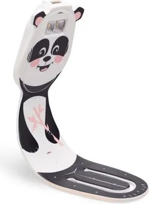 Produktbild von Flexilight Pals RC (Panda) - wiederaufladbares Leselicht - 2 in 1 Leselampe & Lesezeichen - LED Leselicht - Geschenk für Leser, Buchliebhaber - Deutsche Ausgabe