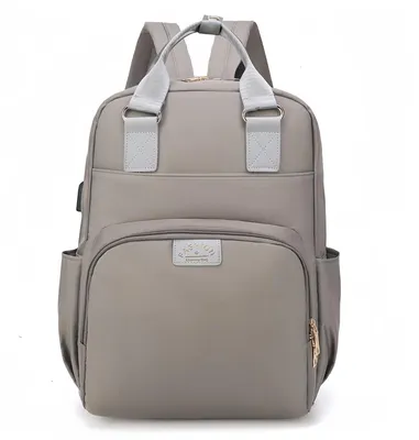 Produktbild von Omgoods – Multifunktionaler Wickeltaschenrucksack für Mütter mit isolierten Taschen