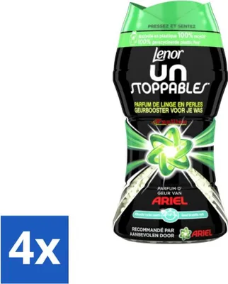 Obrázok produktu pre Lenor Unstoppables – zosilňovač vône – parfum od Ariel – 11 umytí vlasov – výhodné balenie – 4 kusy