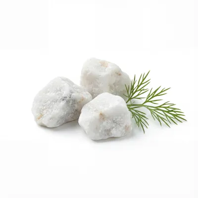 Produktbild von Carrara Marmor getrommelt 7-15 mm, Carrara, Weiß, Big Bag 30 kg, für Garten und Beet