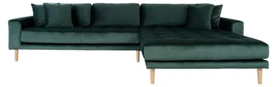 Productafbeelding van House Nordic Lounge Bank Lido Rechts Donkergroen