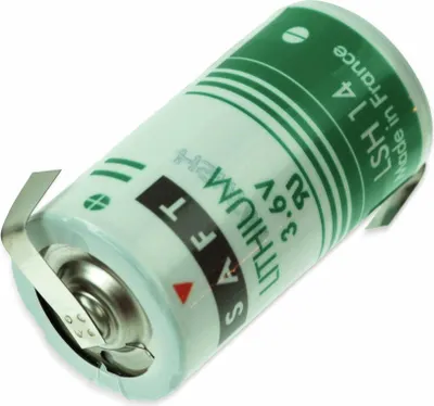Immagine prodotto di Batteria al litio SAFT LSH 14-CNR, C, con etichetta a saldare Z, 3,6 V-, 5500 mAh