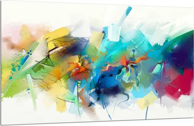 Produktbild von Herdabdeckplatte Glaskeramikkochfeld-Abdeckung Spritzschutz Glas 80x52 Bunt