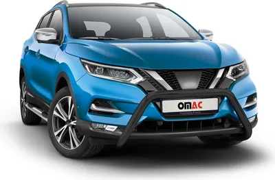 Produktbild von Frontbügel Frontschutzbügel für Nissan Qashqai 2017-2021 mit ABE Stahl Schwarz
