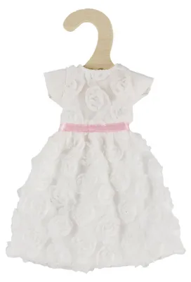 Image de Robe blanche pour poupées de mode - 29 cm