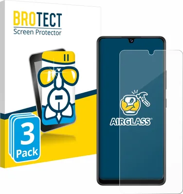 Produktbild von 3x BROTECT Schutzglas für Samsung Galaxy A42 5G Schutzfolie Panzer Folie Glas Display Schutz klar