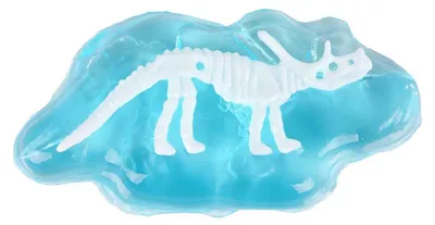 Produktbild von Dinoworld-Skelett mit Dinosaurierschleim