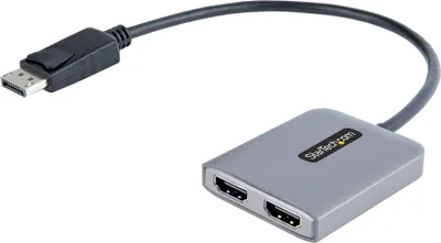 Obrázek produktu pro StarTech.com MST14DP122HD, 0,3 m, DisplayPort, 2 x HDMI, Samec, Samice, Přímý