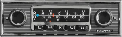 Zdjęcie produktu dla Blaupunkt Frankfurt Stereo MB – retro radio samochodowe 1-DIN, DAB+/Bluetooth/USB
