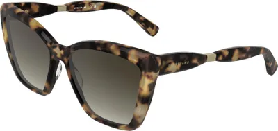 Produktbild von Longchamp LO803S Beige havana 57/15/140 Damen Sonnenbrillen