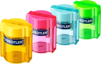 Image de 10x STAEDTLER 513 001 Doppelspitzdose rund