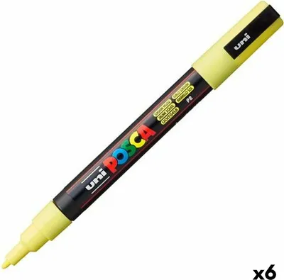 Produktbild von POSCA - POSCA PC3M F POSCA PC3M SOLEGEEL | 1 Stück | 6 Stück