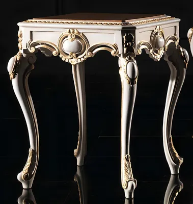 Immagine prodotto di Tavolino barocco Tavolino in legno Tavolini italiani d'arredo rococò