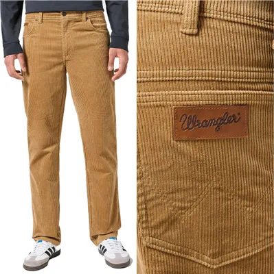 Produktbild von WRANGLER, Herren Jeanshosen, Straight fit, TEXAS, W31 L32, Braun, Jeans, baggyjeans, buggy