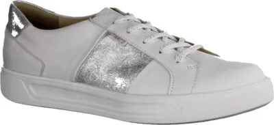 Produktbild von Finn Comfort Malita Damenschuhe, bequemer Schnürer, Leder, Weiß, Wechselfußbett - Marken Finn Comfort, Weiß, leder (nappa/brrina)