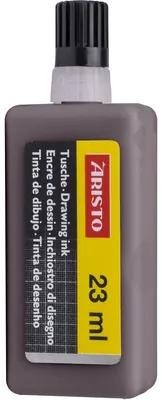 Produktbild von Aristo Zeichentusche 23 ml braun, hohe Deckkraft