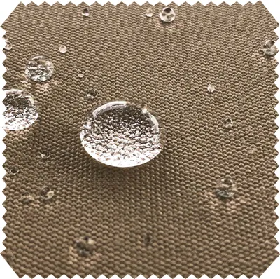 Produktbild von novely ARAGON WATERPROOF UV - Premium Acryl Outdoor-Stoff Polsterstoff in Baumwoll-Optik Markisenstoff Meterware 1lfm - Farbe: 28 Hellbraun