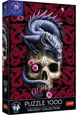 Produktbild von Trefl Puzzle 1000 Teile - Fantasy Collection Oriental Dragon Anne Stokes